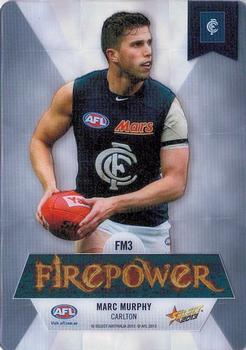 2013 Select AFL Champions - Firepower Mirror #FM3 Marc Murphy Front